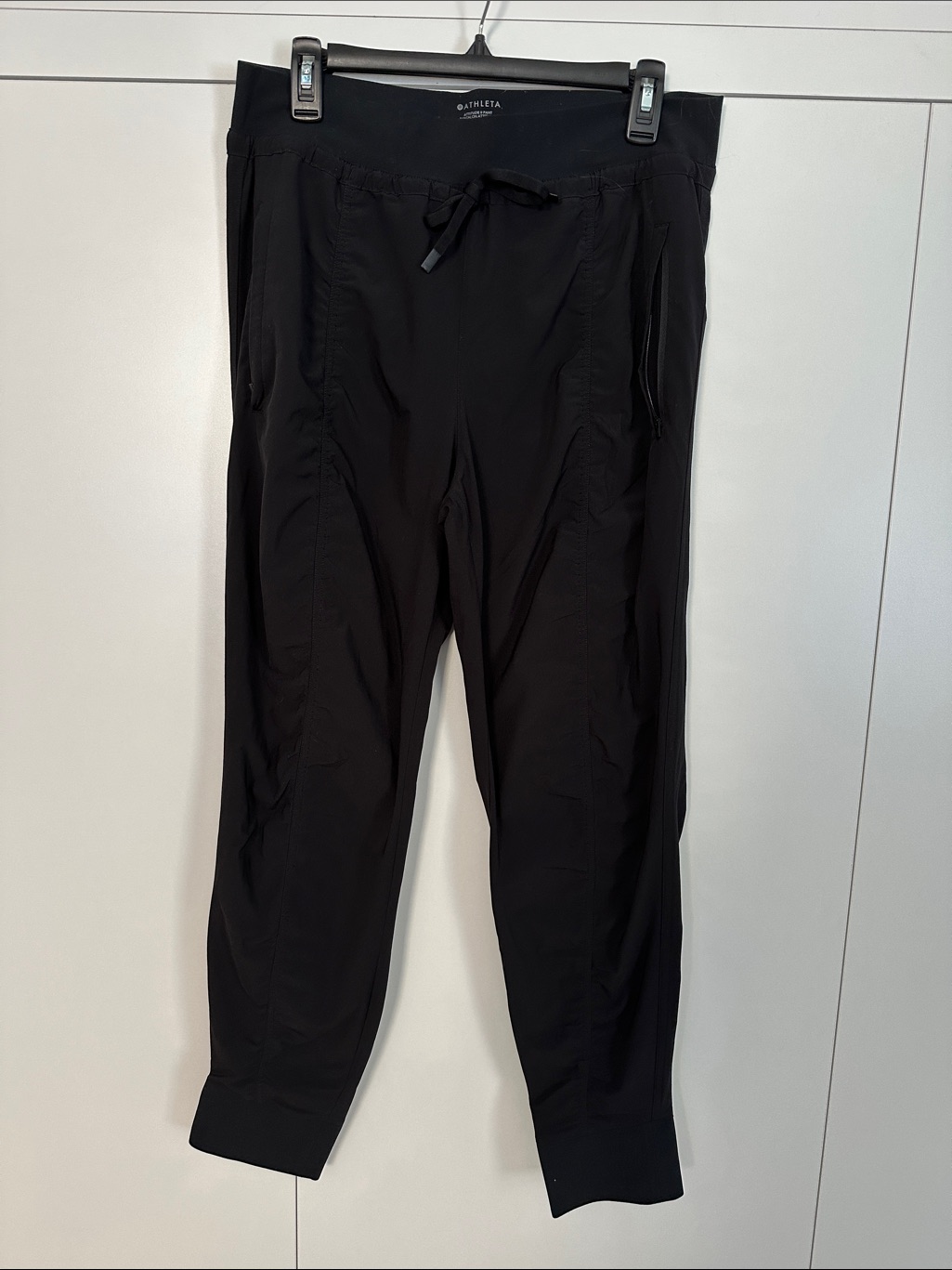Athleta Black Track Joggers